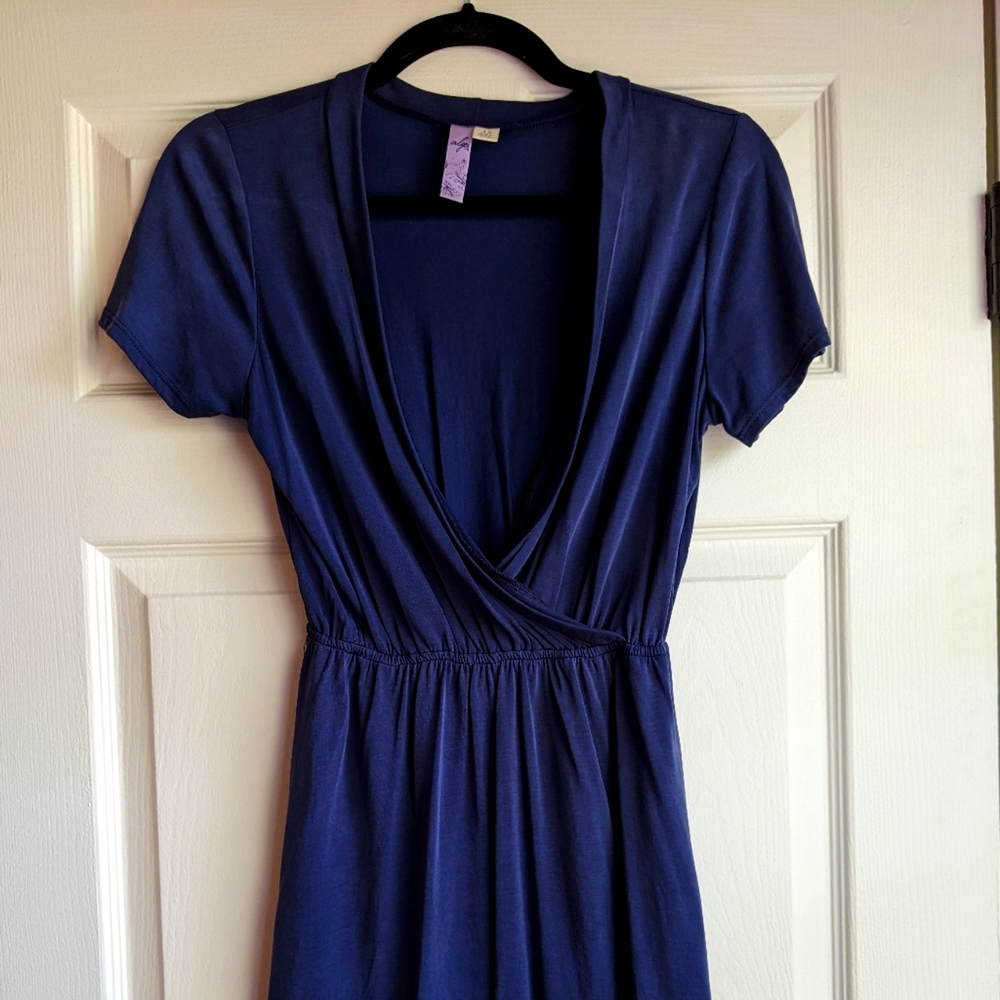 Cute comfy fun blue dress